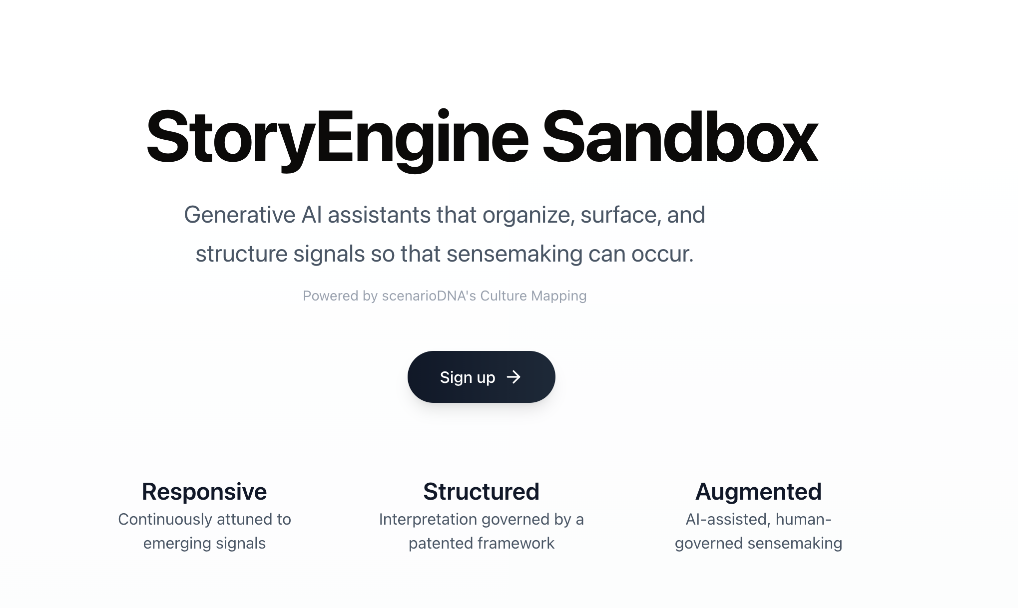DNA Sandbox research platform