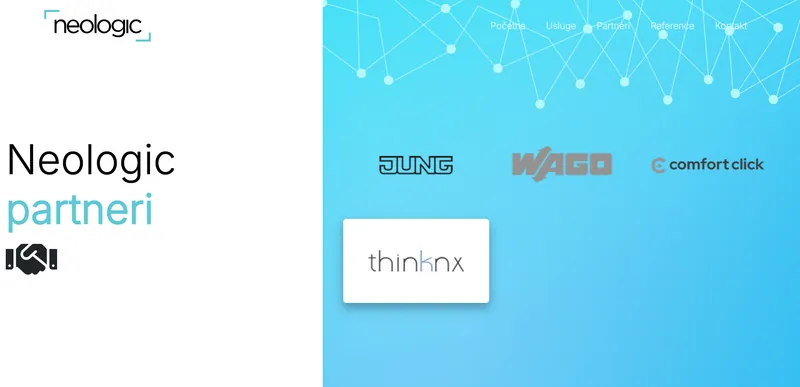 Neologic official website secondary project view